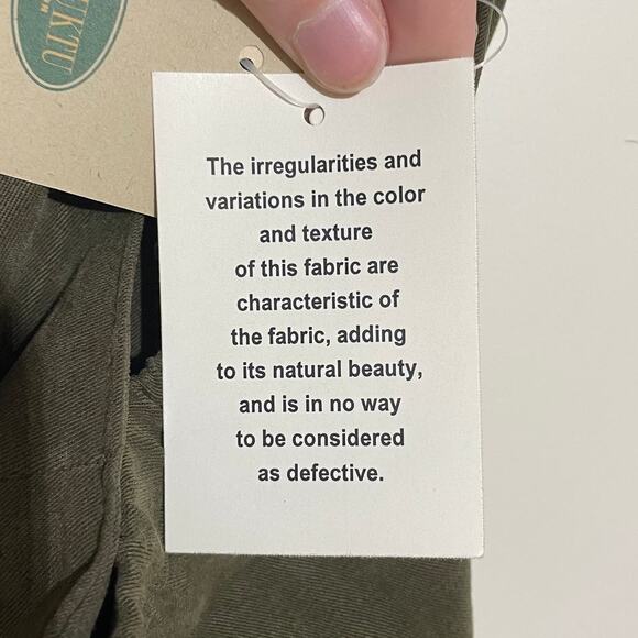 NWT TimBukTu Station 100% Tencel Olive Green Midi Skirt Size 2 Vintage Granola - Picture 14 of 14